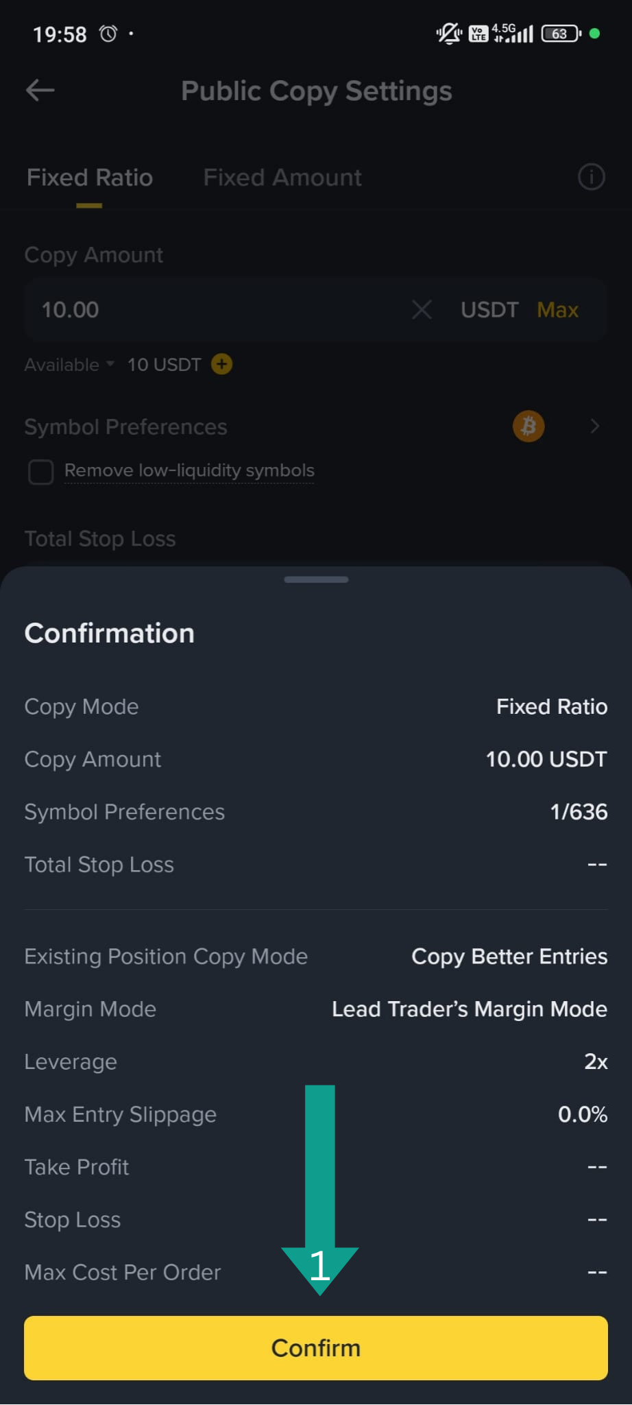 Binance kurulum adımı 6